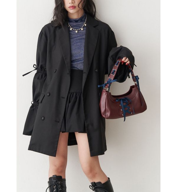 jouetie「レースアップリボンハンドバッグ」|ハンドバッグ|