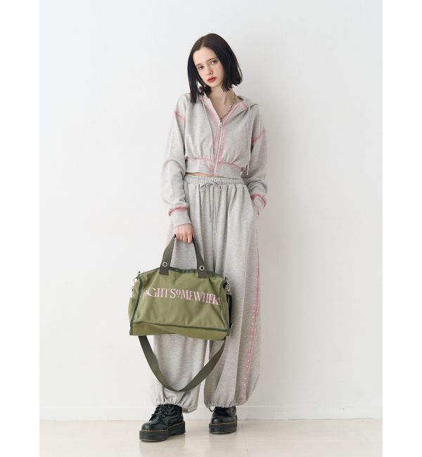 jouetie「BIGキャンバスボストンバッグ」|ボストンバッグ|