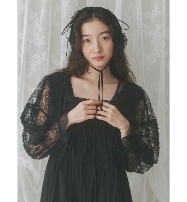 merry jenny「flowerチュールブラウス」|シャツ・ブラウス|