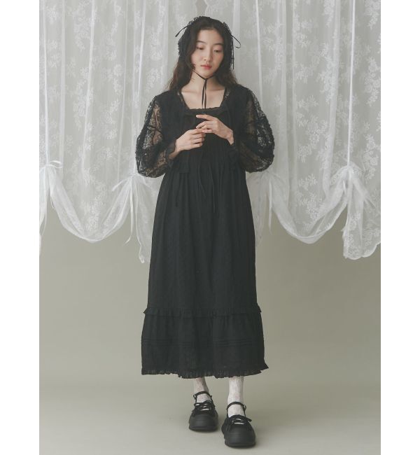 merry jenny「flowerチュールブラウス」|シャツ・ブラウス|