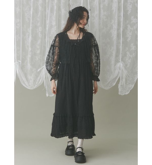 merry jenny「flowerチュールブラウス」|シャツ・ブラウス|