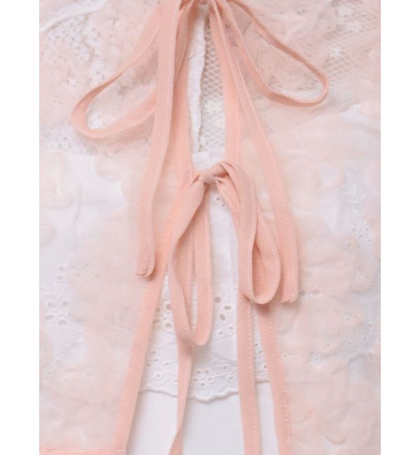 merry jenny「flowerチュールブラウス」|シャツ・ブラウス|