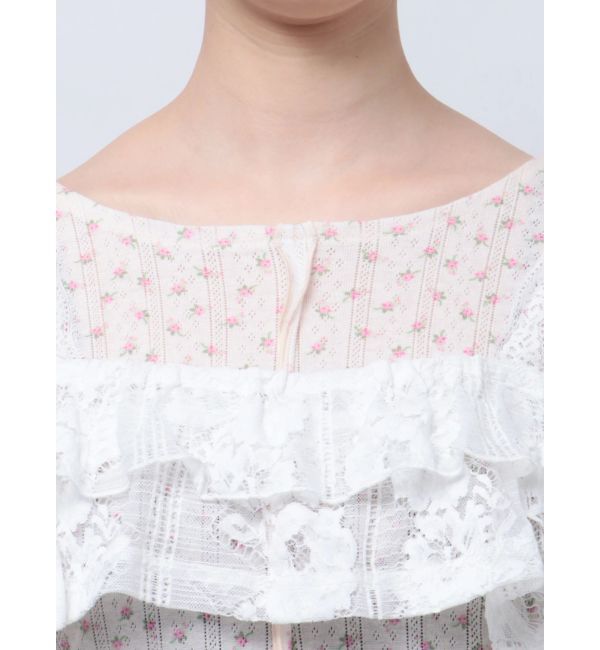 merry jenny「レースティアードビスチェ」|キャミソール|