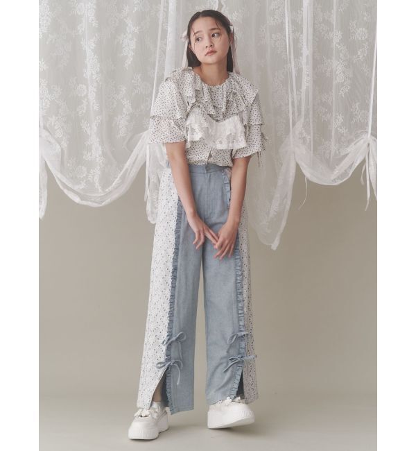 merry jenny「レースティアードビスチェ」|キャミソール|