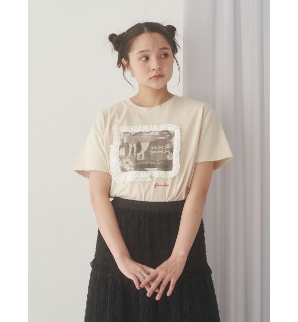 merry jenny「memory frame tee」|Tシャツ・カットソー|