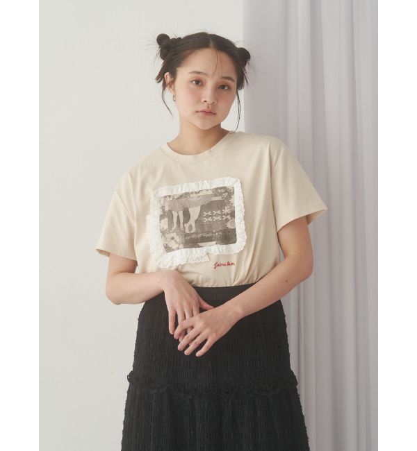 merry jenny「memory frame tee」|Tシャツ・カットソー|