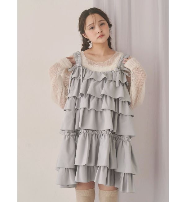 merry jenny「透かし編みリボンニット」|ニット・セーター|