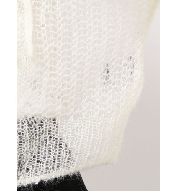 merry jenny「透かし編みリボンニット」|ニット・セーター|