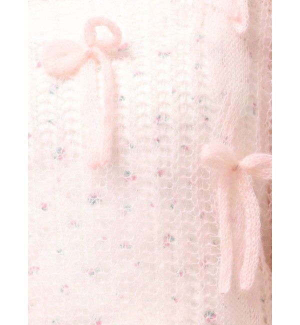 merry jenny「透かし編みリボンニット」|ニット・セーター|