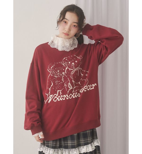 merry jenny「Nounou Bearスウェット」|スウェット・ジャージ|