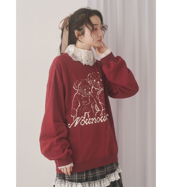 merry jenny「Nounou Bearスウェット」|スウェット・ジャージ|