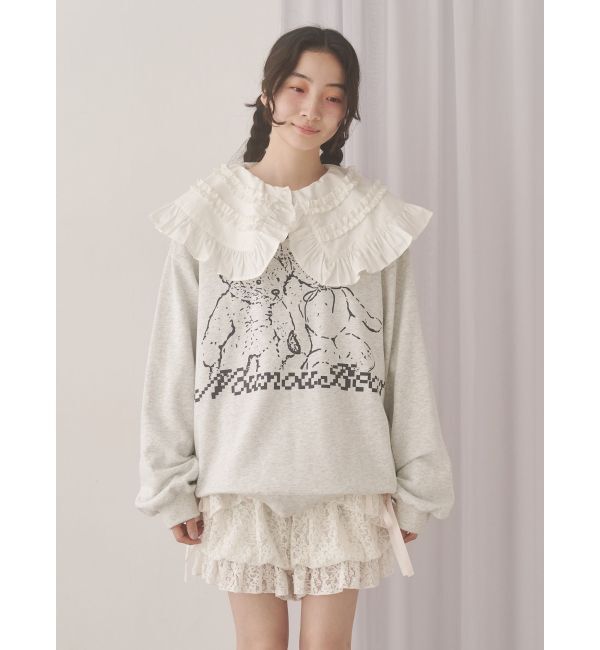 merry jenny「Nounou Bearスウェット」|スウェット・ジャージ|