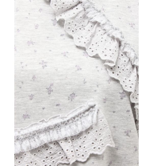 merry jenny「flowerレーススウェット」|スウェット・ジャージ|