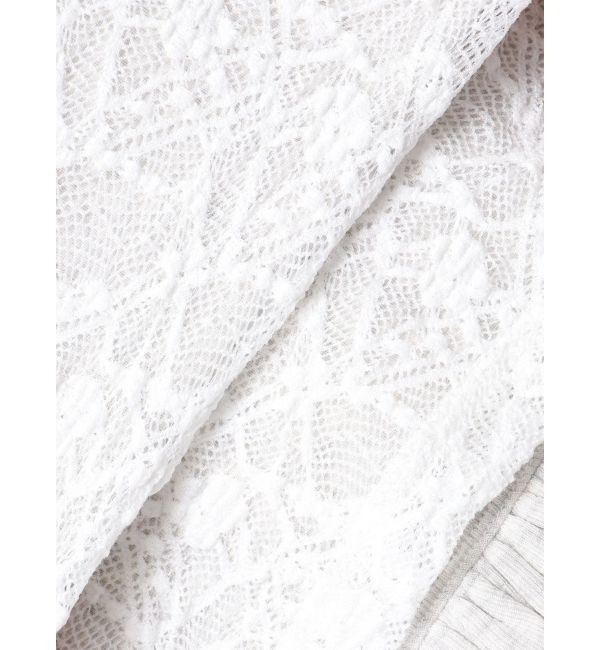 merry jenny「lace layered long tee」|Tシャツ・カットソー|