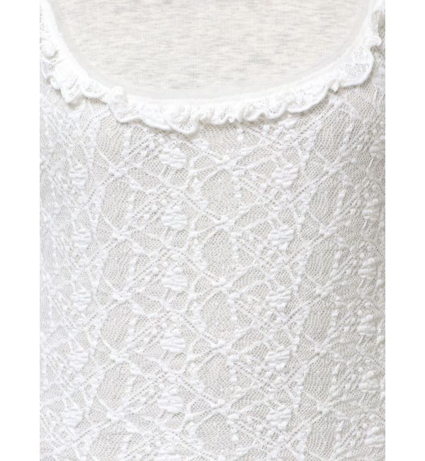 merry jenny「lace layered long tee」|Tシャツ・カットソー|