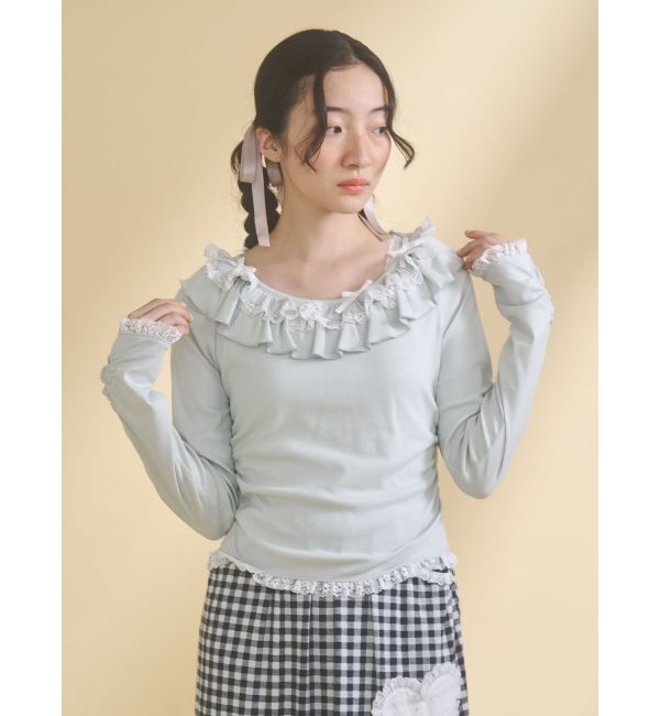 merry jenny「romantic frill tops」|Tシャツ・カットソー|