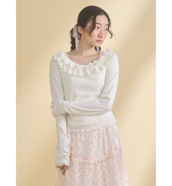 merry jenny「romantic frill tops」|Tシャツ・カットソー|