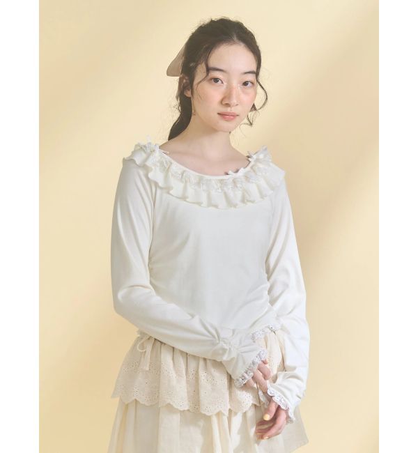 merry jenny「romantic frill tops」|Tシャツ・カットソー|