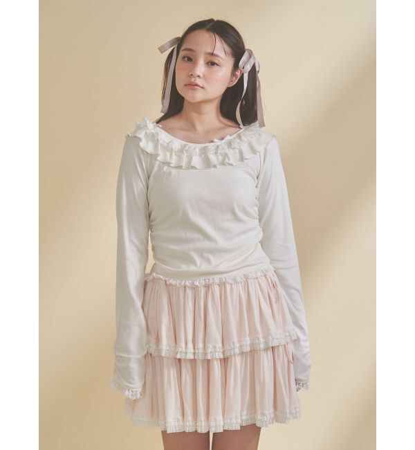 merry jenny「romantic frill tops」|Tシャツ・カットソー|