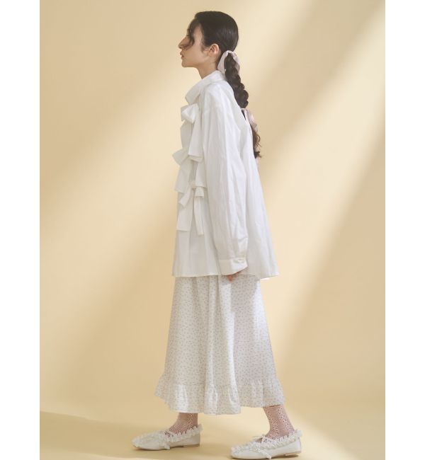 merry jenny「bon bon ribbon shirt」|シャツ・ブラウス|
