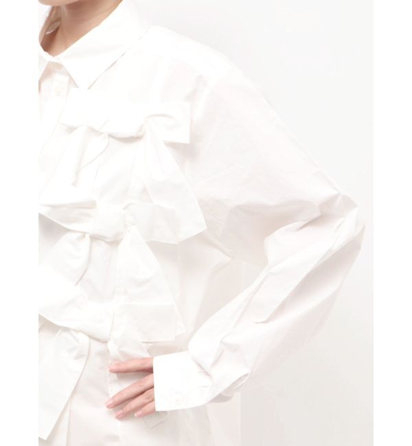 merry jenny「bon bon ribbon shirt」|シャツ・ブラウス|