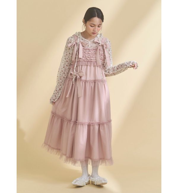 merry jenny「rabbitレースフードtops」|Tシャツ・カットソー|