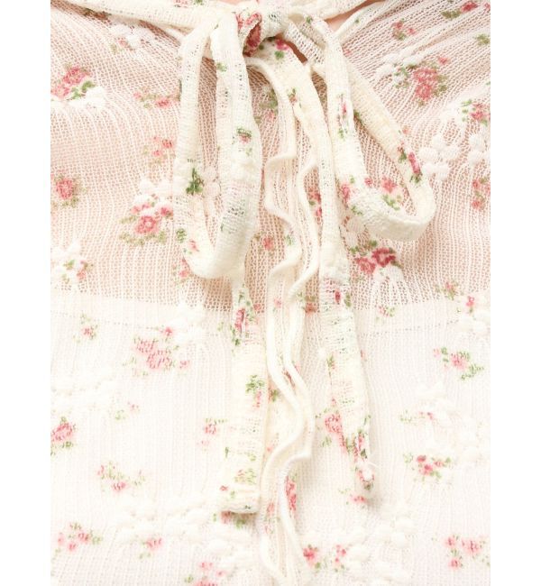 merry jenny「rabbitレースフードtops」|Tシャツ・カットソー|