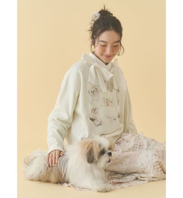 merry jenny「モコゾウいっぱいスウェット」|スウェット・ジャージ|