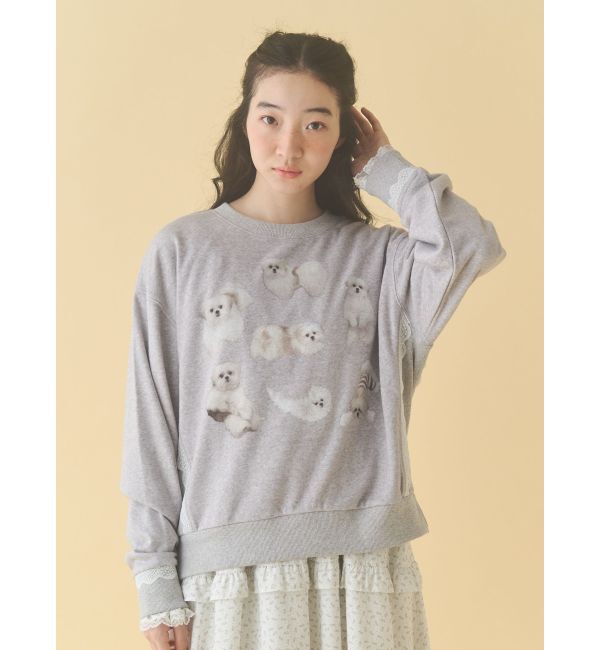 merry jenny「モコゾウいっぱいスウェット」|スウェット・ジャージ|
