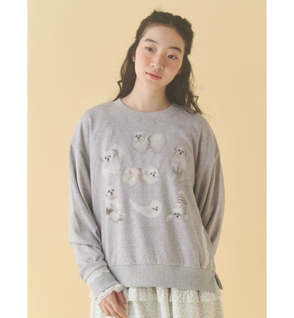 merry jenny「モコゾウいっぱいスウェット」|スウェット・ジャージ|