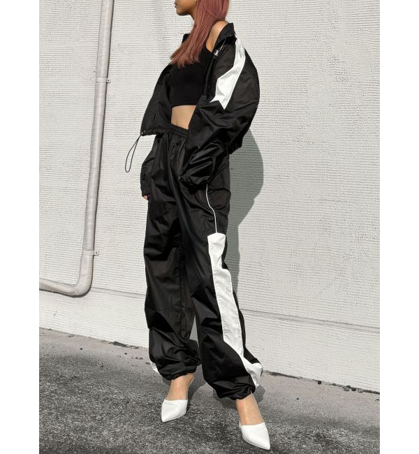 GYDA「【TINY】Symmetry GYDAラインショートトラックジャケット」|ブルゾン・スタジャン|