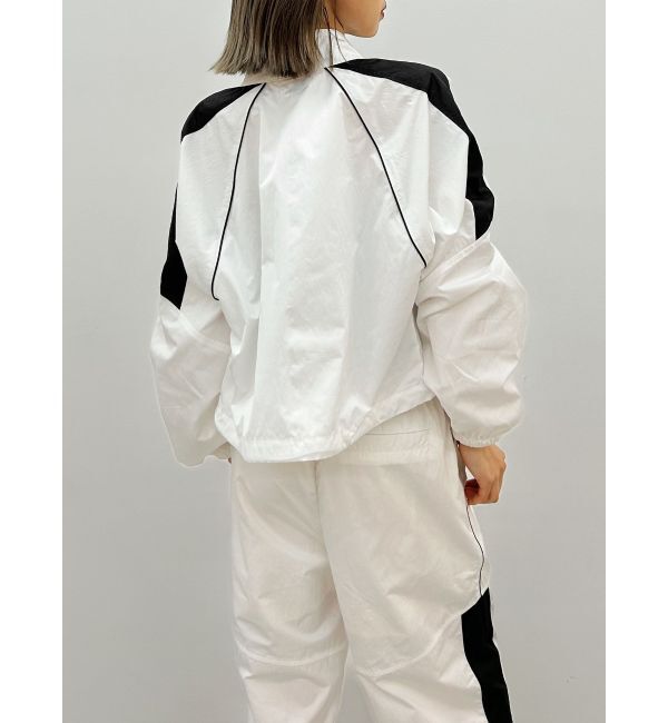 GYDA「【TINY】Symmetry GYDAラインショートトラックジャケット」|ブルゾン・スタジャン|