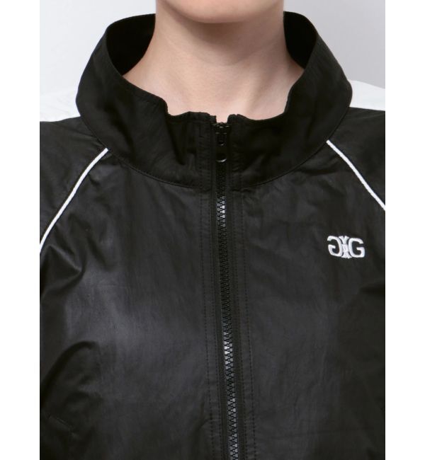 GYDA「【TINY】Symmetry GYDAラインショートトラックジャケット」|ブルゾン・スタジャン|