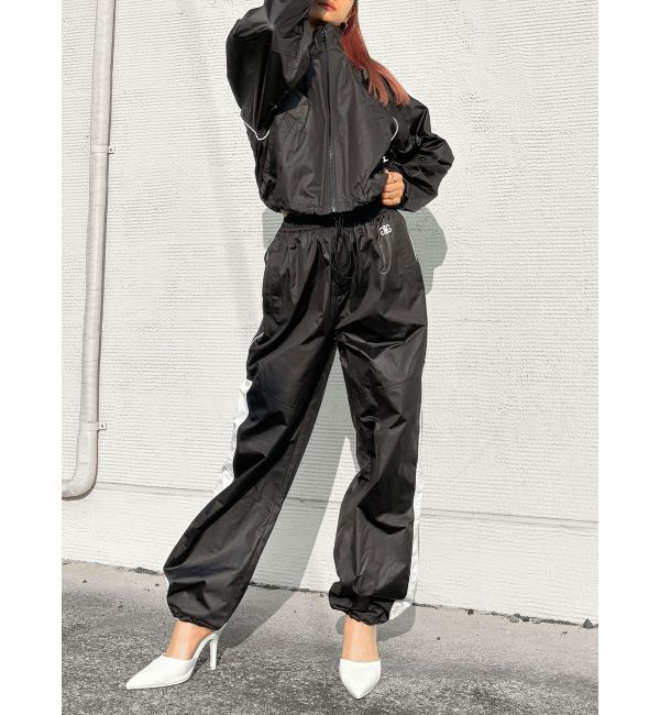 GYDA「【TINY】Symmetry GYDAラインショートトラックジャケット」|ブルゾン・スタジャン|