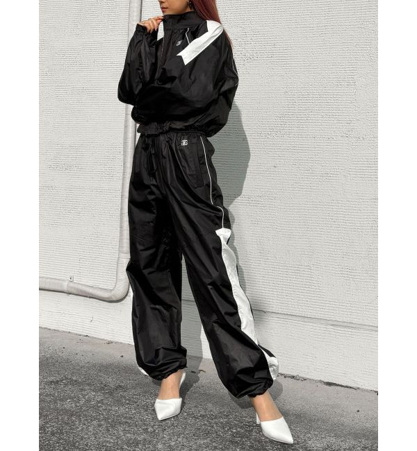 GYDA「【TINY】Symmetry GYDAラインショートトラックジャケット」|ブルゾン・スタジャン|