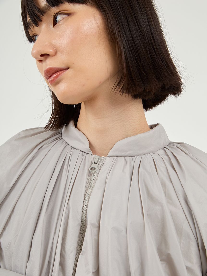 emmi atelier「Re.WAR（TM）シアーギャザー中わたブルゾン」|ブルゾン・スタジャン|