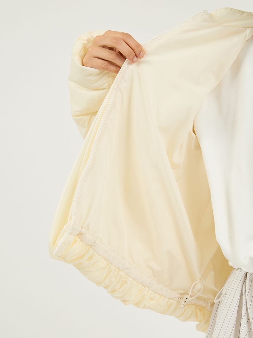 emmi atelier「Re.WAR（TM）シアーギャザー中わたブルゾン」|ブルゾン・スタジャン|