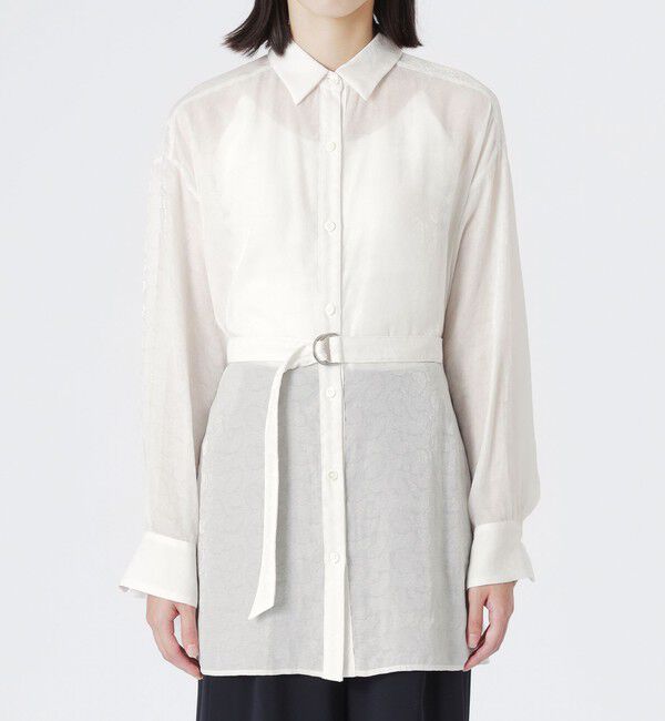  「シアージャカードシャツ」|シャツ・ブラウス|