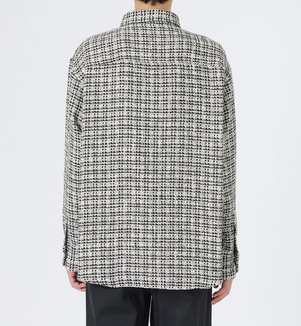  「ファニーツイードオーバーシャツ」|シャツ・ブラウス|