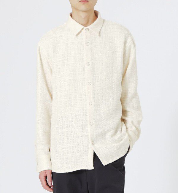  「ファニーツイードオーバーシャツ」|シャツ・ブラウス|