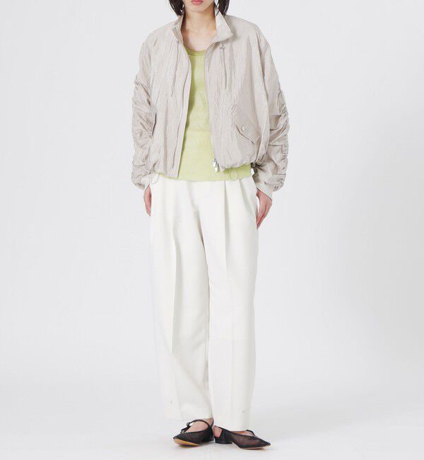  「ヴィンテージギャザーブルゾン」|ブルゾン・スタジャン|