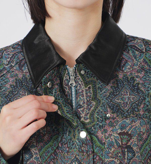  「ゴブランワークブルゾン」|ブルゾン・スタジャン|