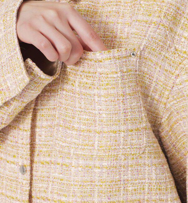  「ツイードワークブルゾン」|ブルゾン・スタジャン|