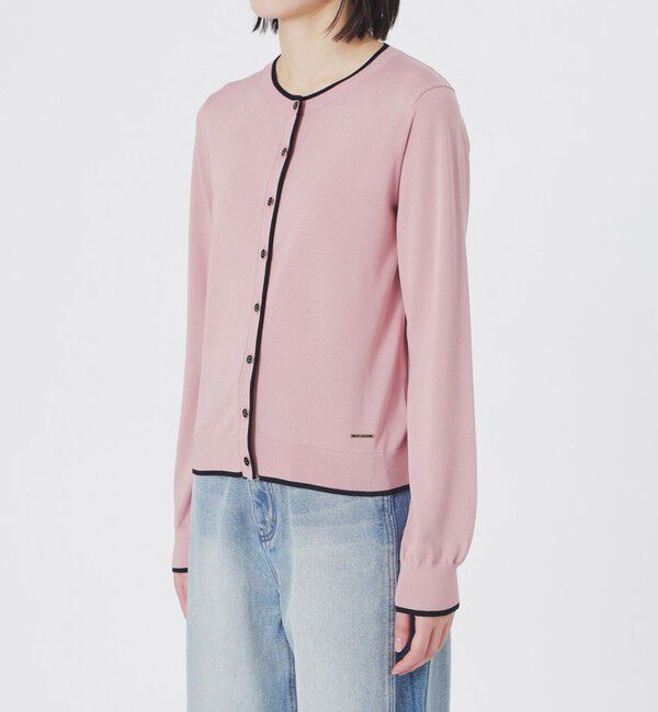  「パイピングニットカーディガン」|ニット・セーター|