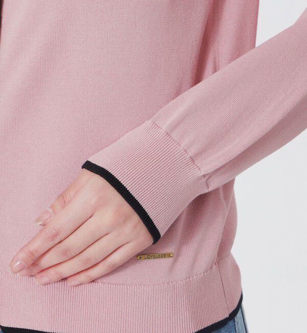  「パイピングニットカーディガン」|ニット・セーター|