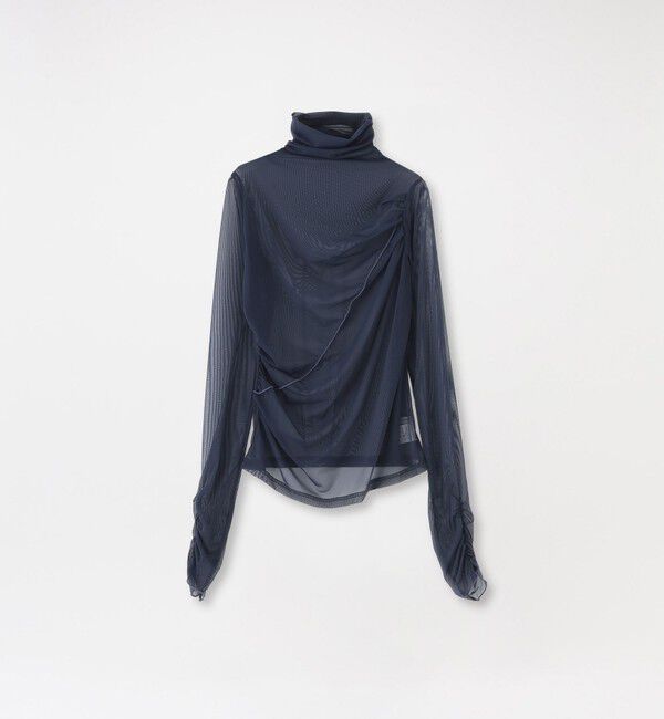  「シアープルオーバー」|Tシャツ・カットソー|ブルー