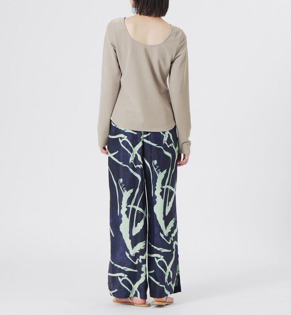  「コードピケバックオープントップス」|Tシャツ・カットソー|