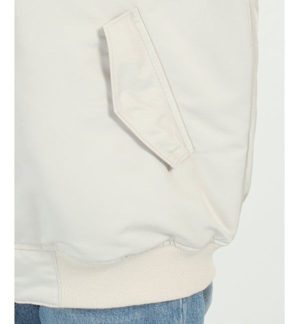 ikka「2WAYキルトMA-1」|ブルゾン・スタジャン|