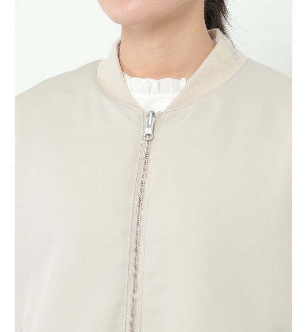 ikka「2WAYキルトMA-1」|ブルゾン・スタジャン|