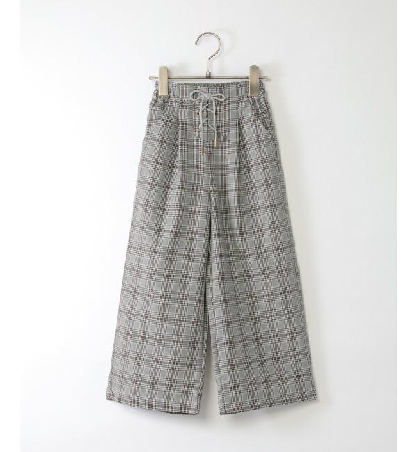ikka kids「レースアップワイドパンツ（120~160cm）」|その他|